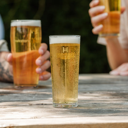 Half-pint glass