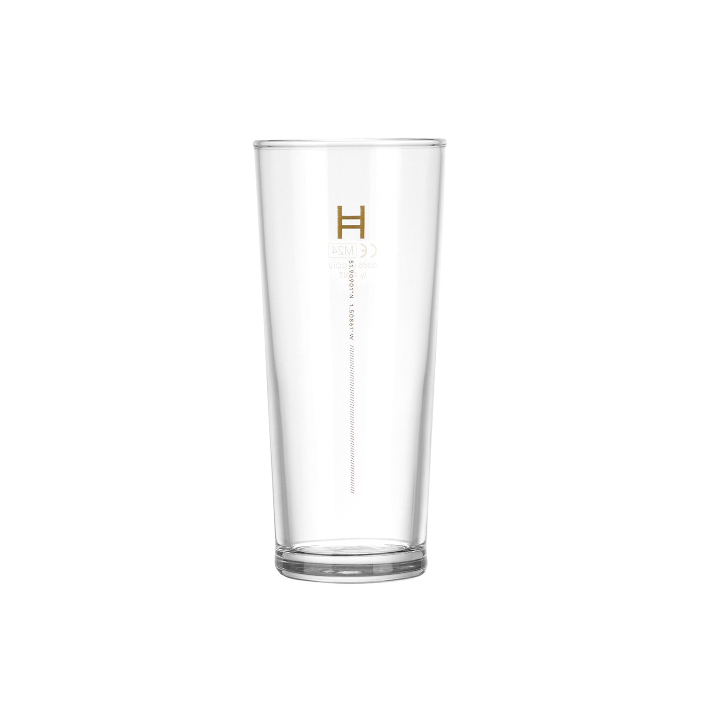 Half-pint glass 