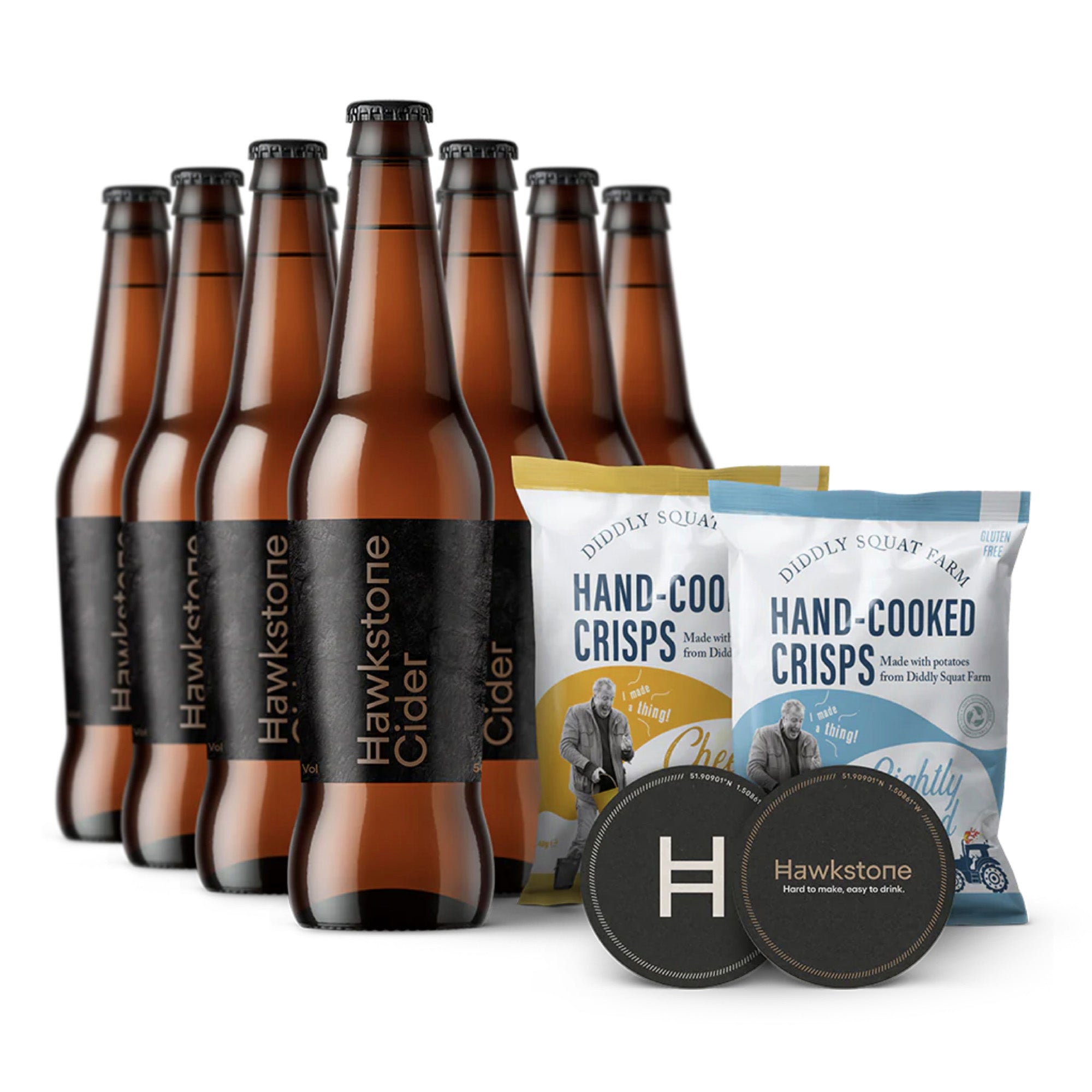 Hawkstone Cider Pack 500ml Bottles Crisps Hawkstone hawkstone-cider-pack-500ml-bottles-crisps-hawkstone