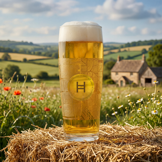 Hawkstone Field Pint Glass
