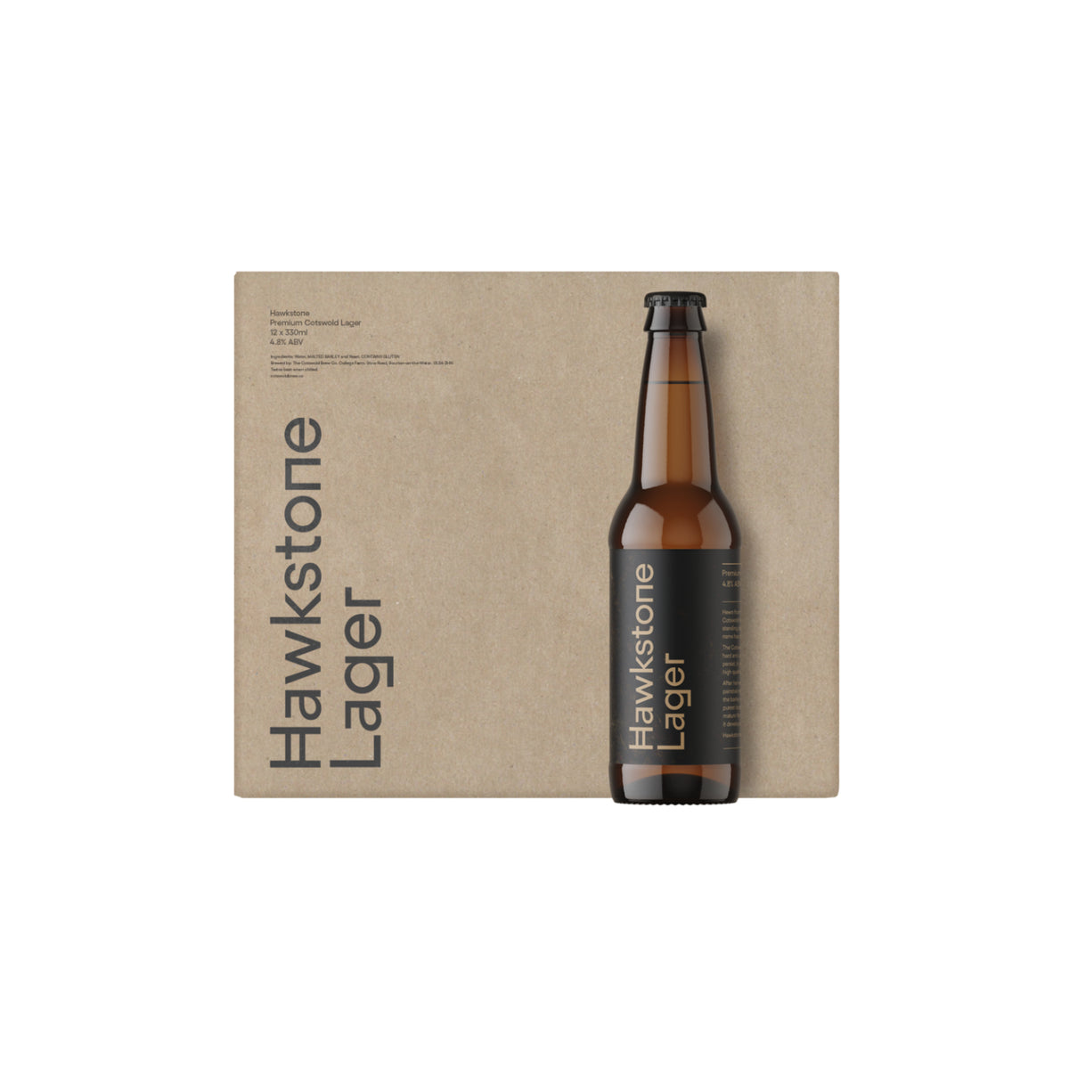 Buy Hawkstone Premium Lager 330ml Bottles | Hawkstone